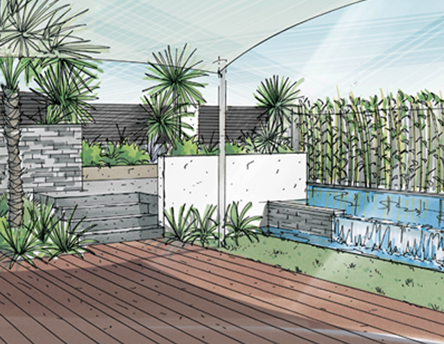 Conception d’un jardin avant travaux d’aménagement