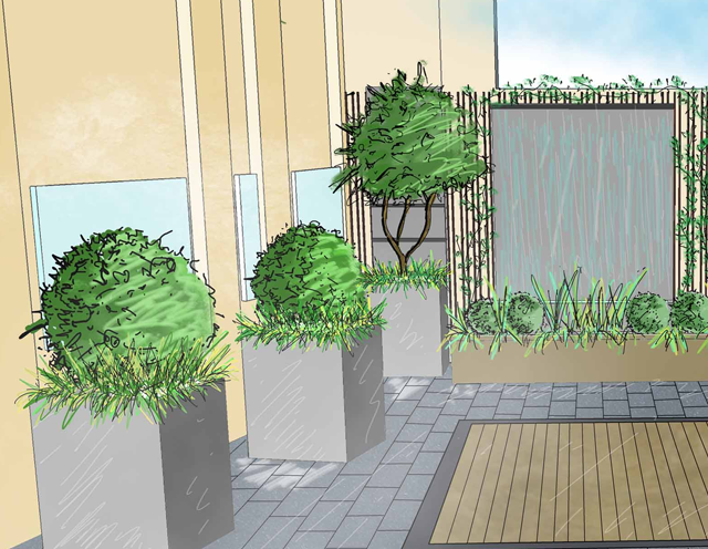 Projet de conception de jardin personnalisé